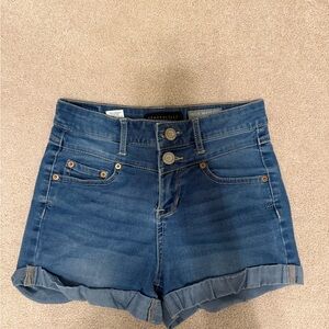 Aeropostale Women's Blue Denim Shorts